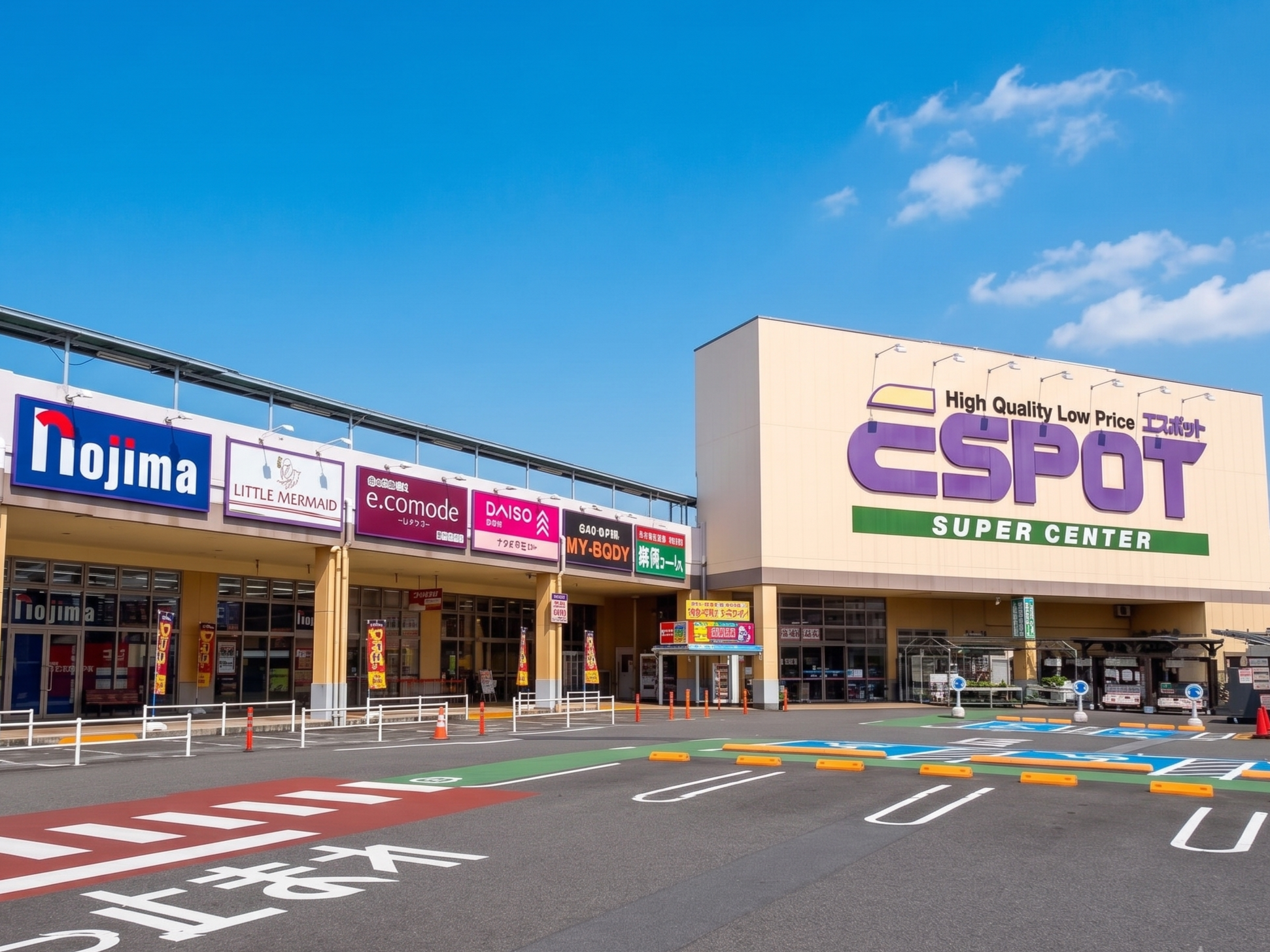 エスポット清水天王店の外観